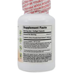 Luteolin supplement PureLut by Algonot bottle_fact_label
