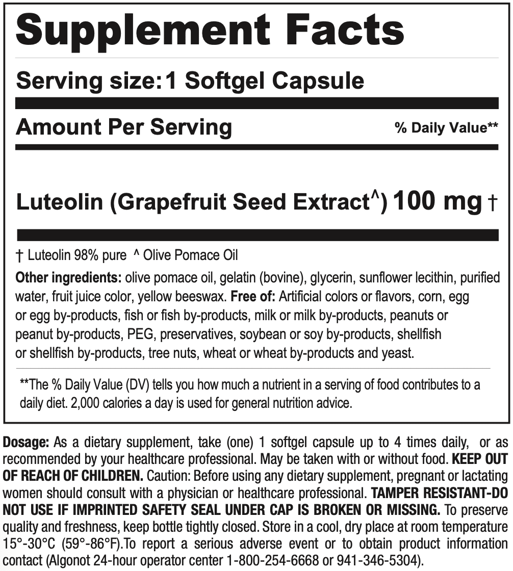 purelut supplement facts