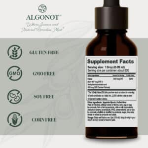 Vital-Folinic-Supplement-Facts